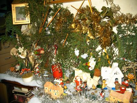 debut de la decoration du sejour